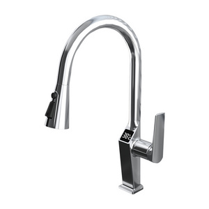 Digital Display kitchen sink faucet with pull down sprayer antique kitchen taps kitchen sink faucet