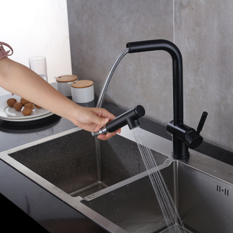 New Design kitchen sink faucet with pull down sprayer outdoor metal sink with faucet kitchen faucet