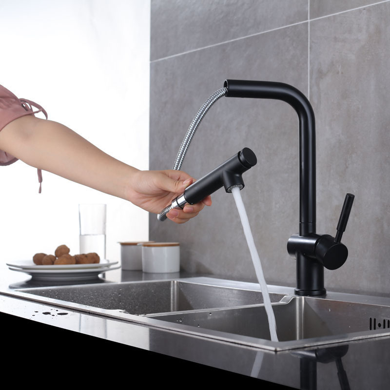 New Design kitchen sink faucet with pull down sprayer outdoor metal sink with faucet kitchen faucet