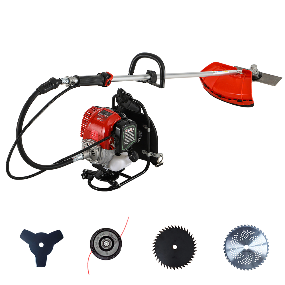 Cortador De Grama 4 Stroker 5 in 1 Gasoline Weed Brush Cutter Machine Weeder