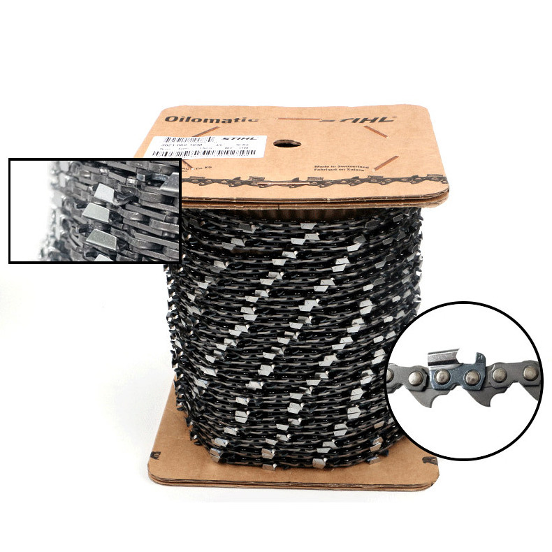 404 Chainsaw Saw Chain Roll Carbide Harvester Chain