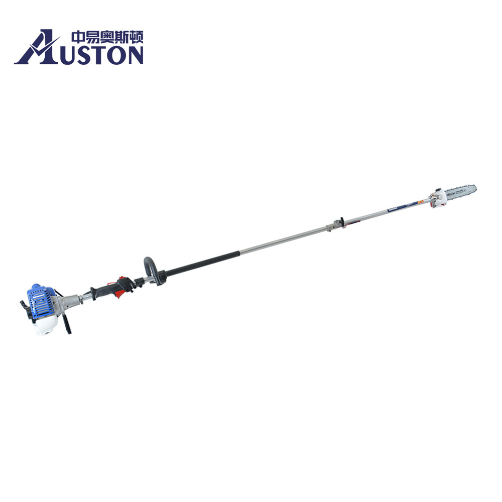 Tree Branch Cutting 2 Stroke Gasoline Petrol Power Pruning Telescopic Pole Chainsaw