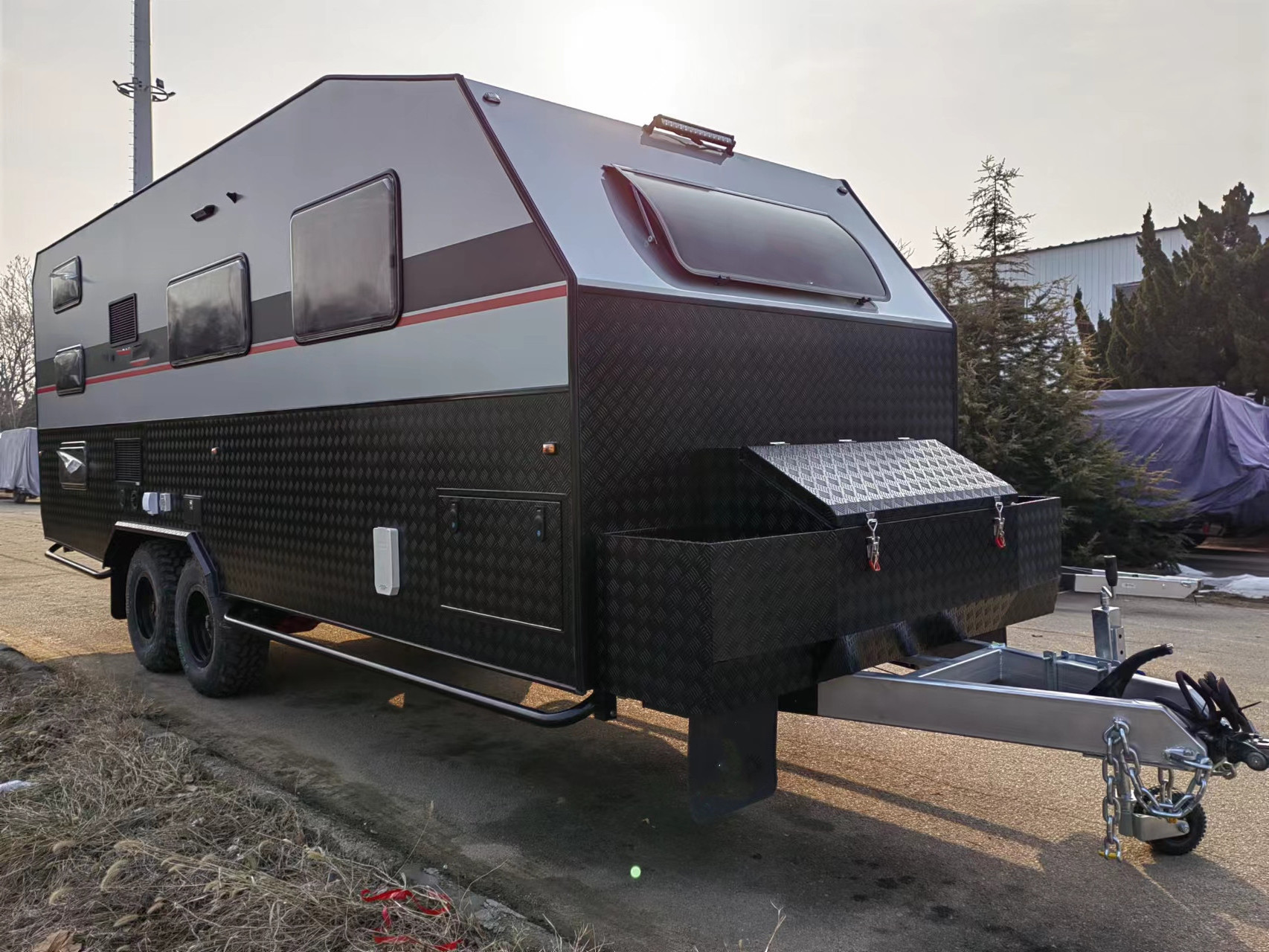 2023 New model 21ft camper Travel Camping RV Camper Trailer Luxury Off Road Caravans