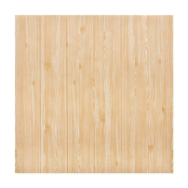 2023 promotion Wall Panel Decoration Peel and Stick wall foam plate for Decor wood grain 3d PE Foam wall sticker