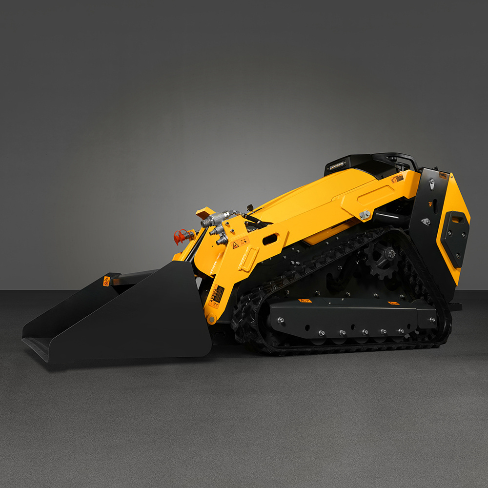 AUSTTER CE EPA Construction Hydraulic System Machines Mini Skid Steer Loader with Bucket Mulcher