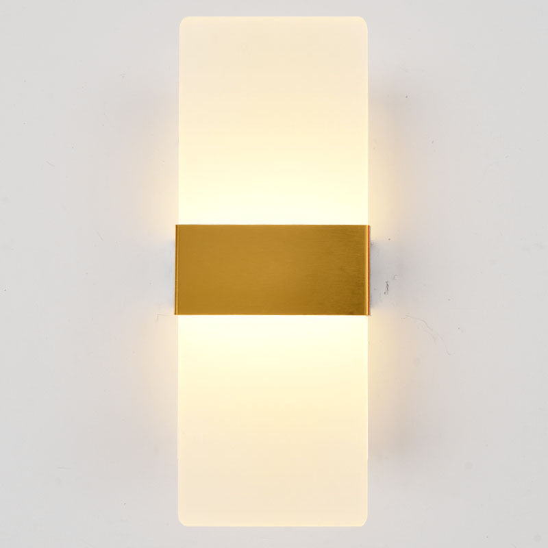 Wholesale Modern Wall Lights for Home Up Down Indoor Wall Lamp Nordic Bracket Light Hotel Bedroom Hallway Decor Led Wall Light