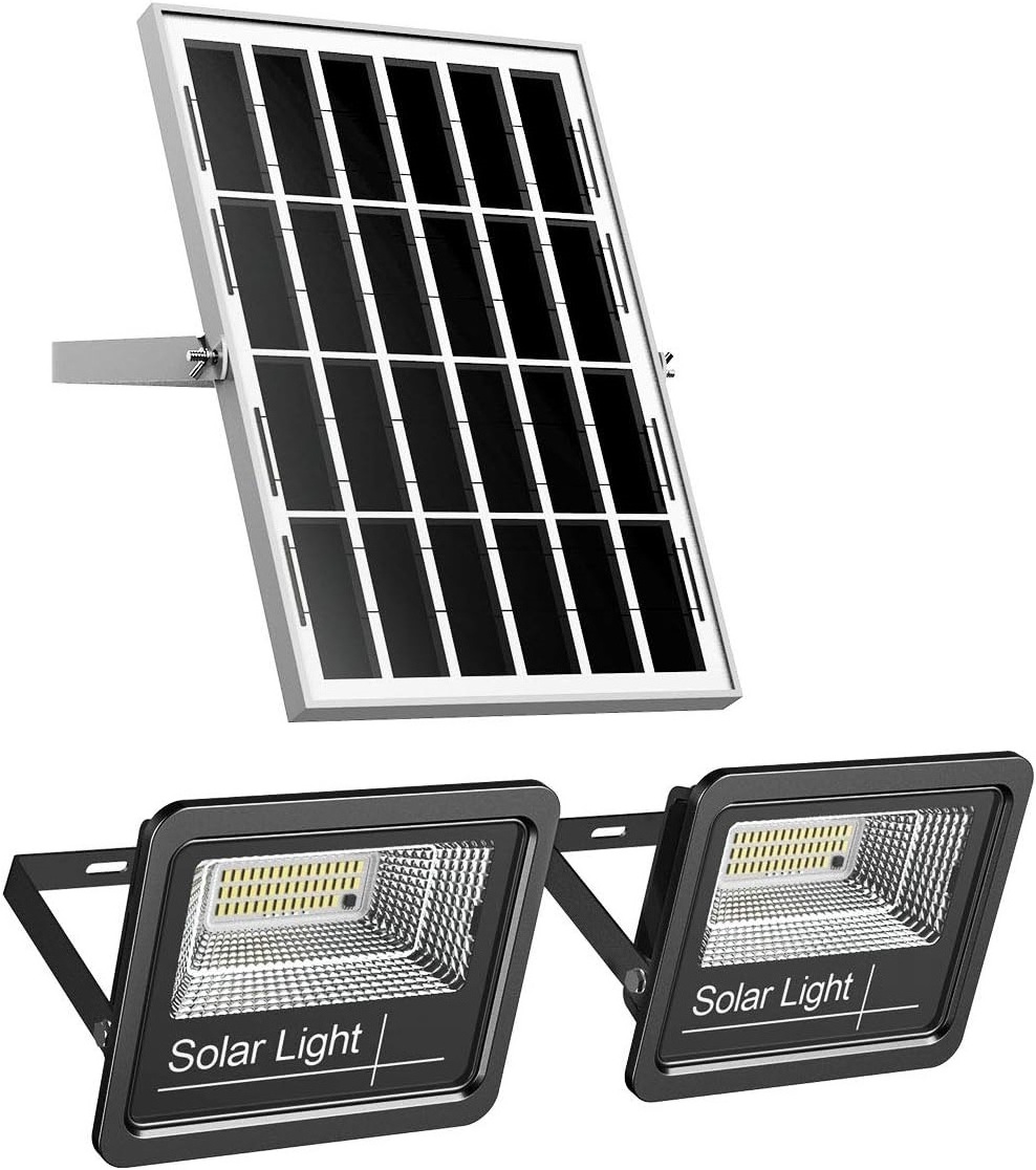 Outdoor Solar LED Flood Light with Remote Control Solar Flood Light 1000w Outdoor Solar Security Lights Outdoor Motion Sensor