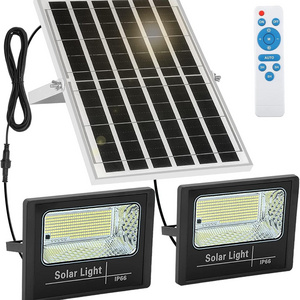 Outdoor Solar LED Flood Light with Remote Control Solar Flood Light 1000w Outdoor Solar Security Lights Outdoor Motion Sensor