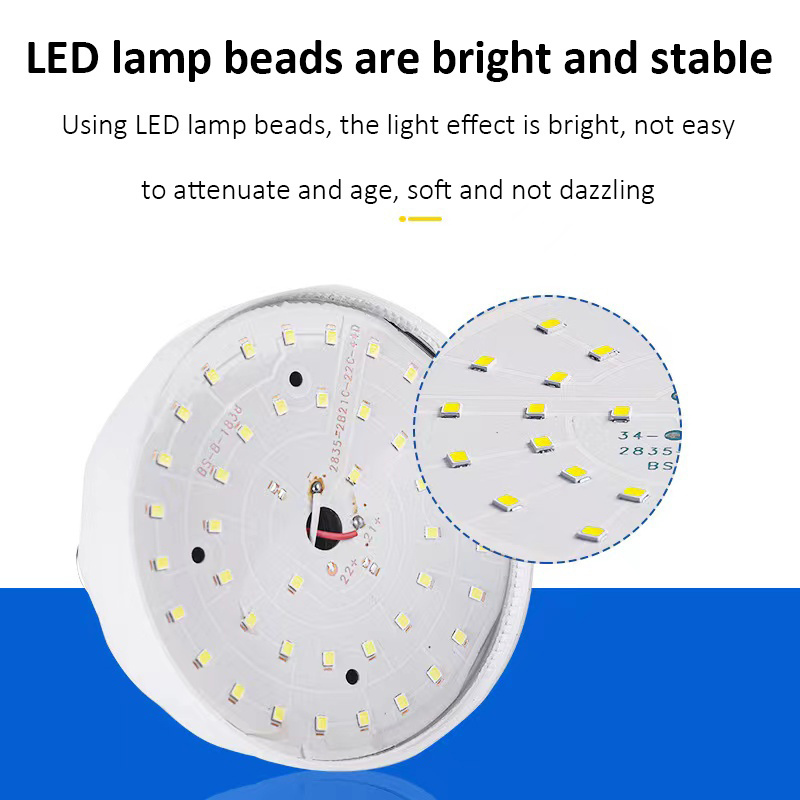 China Factory LED Bulbs for Home LED Light E27 Base 6000K Cold White Indoor LED Lamp Light No Flicker LED Bulbs Raw Material