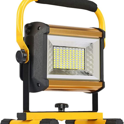 Factory Supply 100W Work Light Portable Rechargeable Ip65 Waterproof USB Charging Flash LED Flood Emergency Camping Light