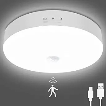 Factory Wholes Human PIR Sensor Bedside Light Home Smart Automatic Induction Lamp Indoor LED Stair Rechargeable Wall Lights