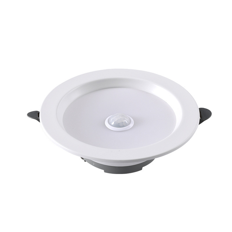 Factory 5W 7W 9W 12W PIR Motion Sensor Trimless Recessed Down Light for Hotel Downlights Recessed Ceiling Light LED Downlights