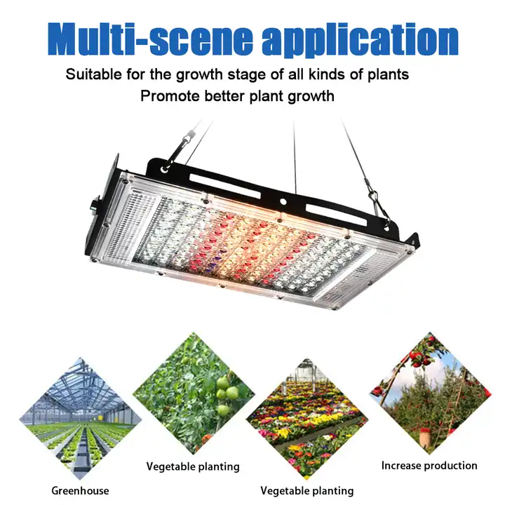 Led Grow Light Full Spectrum Greenhouse Grow Lamp Fixtures 400W Hydroponic Plants Seedling Vegetable Led Grow Lights