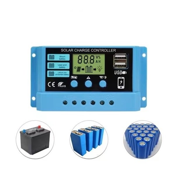 High Voltage 12V 24V 48V Solar Charge Controller mppt Panel Driver PWM Battery Boost 60A MPPT Solar Charge Controller 100a