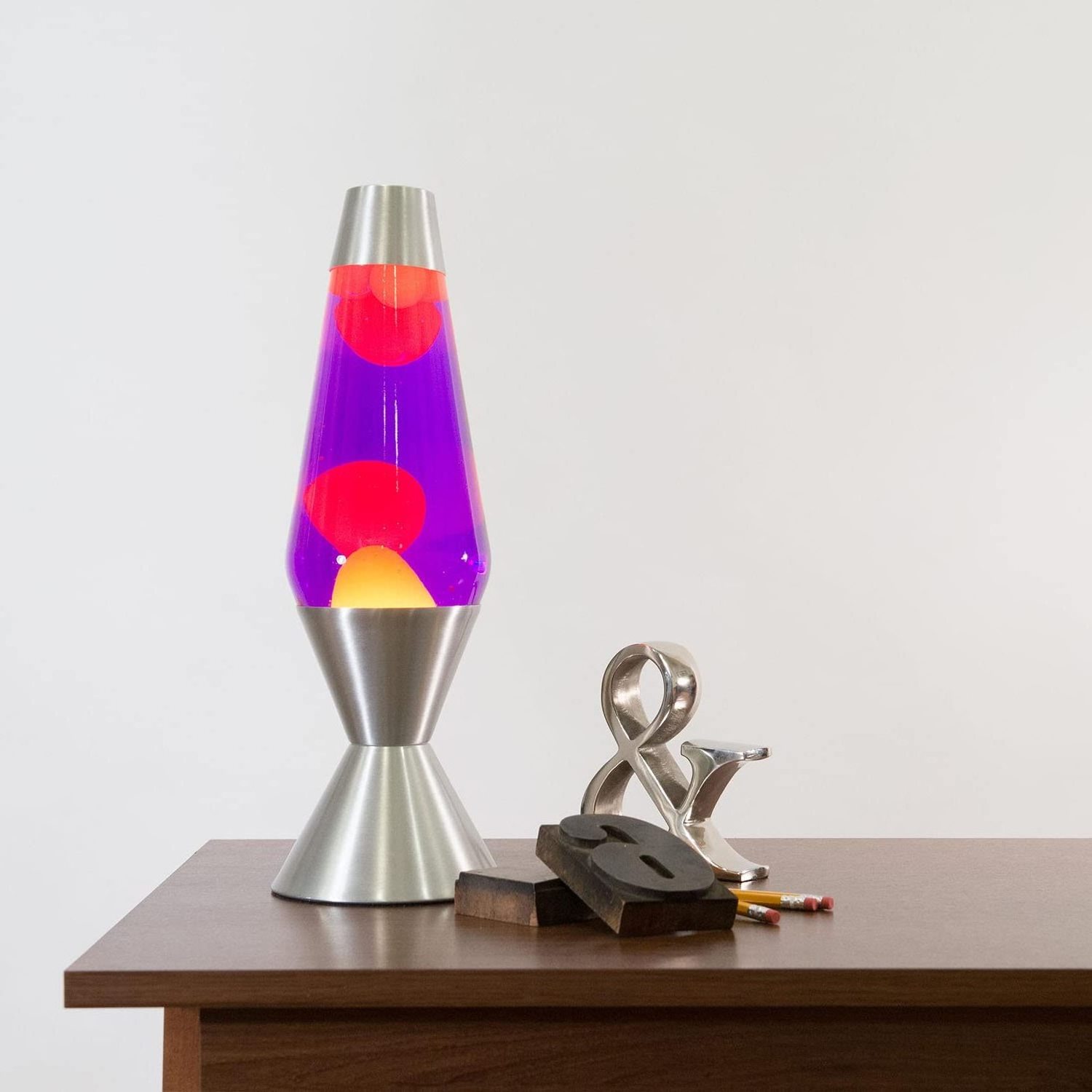 Factory Direct Glass Wax Lamp 30W Bottle Aluminum Base Night Light  Clear Liquid Mini Rocket Table Light Glitter Lava Lamp