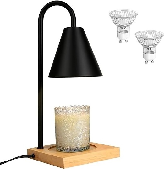 Candle Lamp Warmer Dimmable Wax Melt Warming Table Lamp Desk Gift Aesthetic Home Bedroom Decor Electric Candle Warmer Lamp