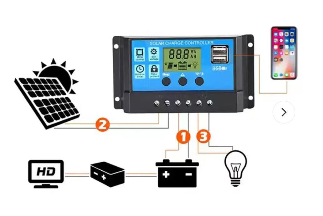 High Voltage 12V 24V 48V Solar Charge Controller mppt Panel Driver PWM Battery Boost 60A MPPT Solar Charge Controller 100a