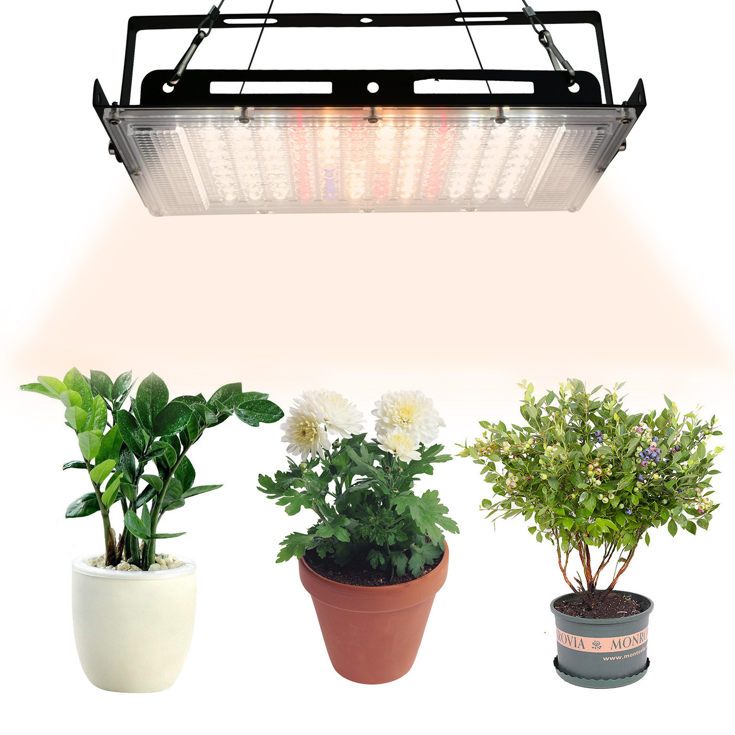 Led Grow Light Full Spectrum Greenhouse Grow Lamp Fixtures 400W Hydroponic Plants Seedling Vegetable Led Grow Lights