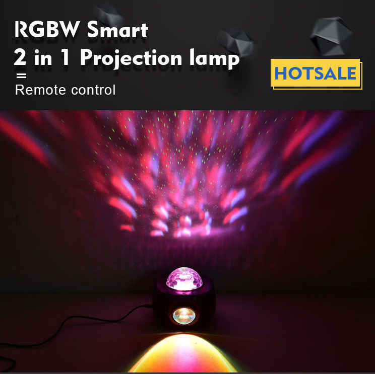 Sunset Light Projector Night Light Projector Music Sync Speaker Night Lamp Baby Bedroom Game Rooms Sunset LED Projector Light