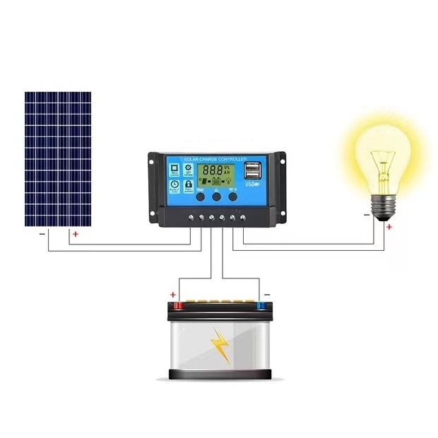 High Voltage 12V 24V 48V Solar Charge Controller mppt Panel Driver PWM Battery Boost 60A MPPT Solar Charge Controller 100a