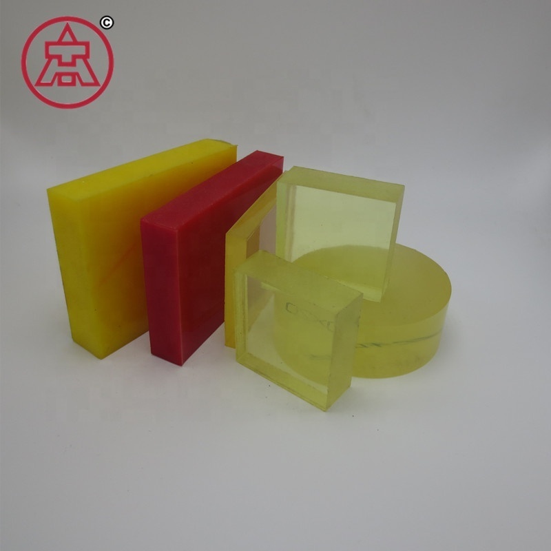 80-85A shore yellow PU polyurethane pu rubber sheet