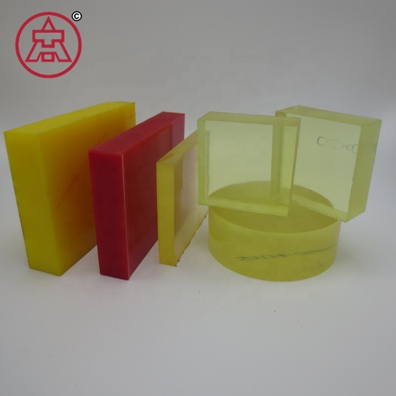 80-85A shore yellow PU polyurethane pu rubber sheet