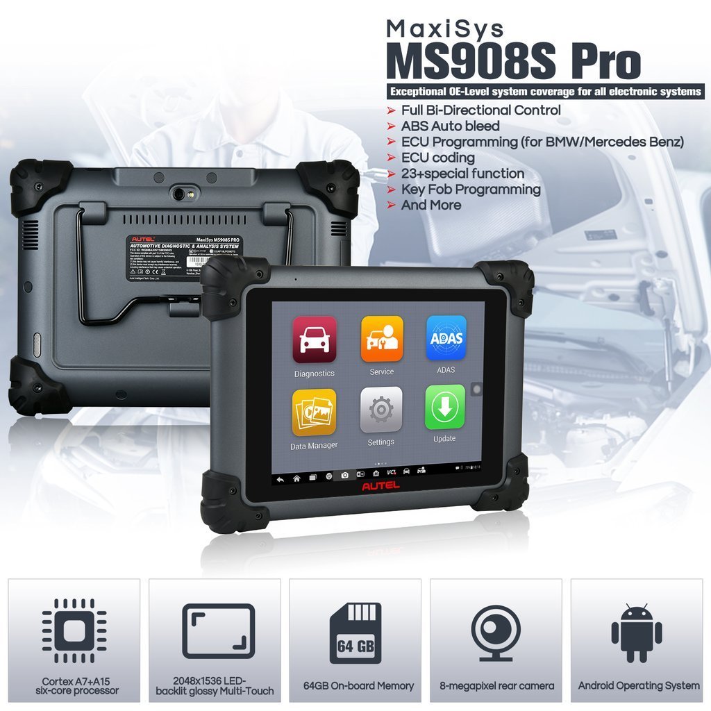 Autel MS908 Auto Diagnostic Tool Autel Maxisys Elite MS908P J2534 Ecu Programmer