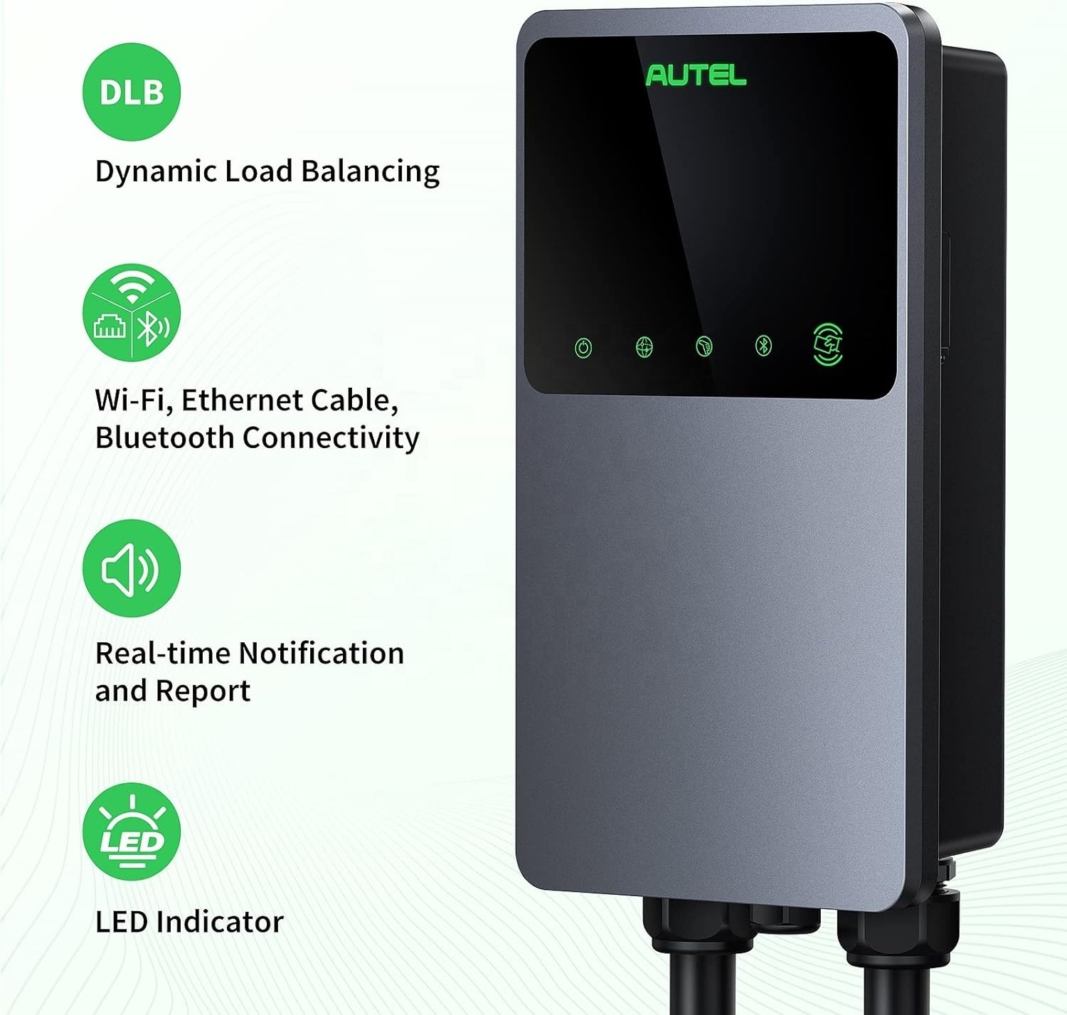 Autel Home Use Intelligent  Portable EV Charger 50A AC EV Charger for Electric Car id4 zeekr byd EV Charger Station