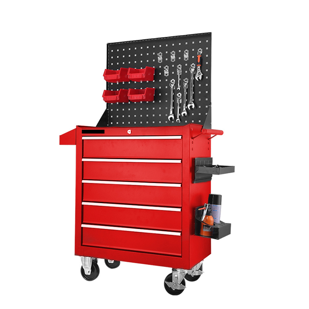 TFAUTENF TF-25 tool cart trolley tool box with 5 drawers