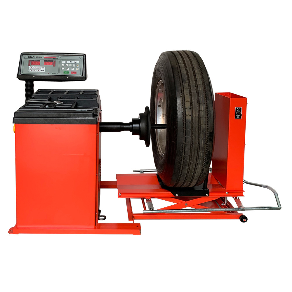 heavy duty Wheel Balancer/wheel balancing machine/tire changer for max. 150 kg tire