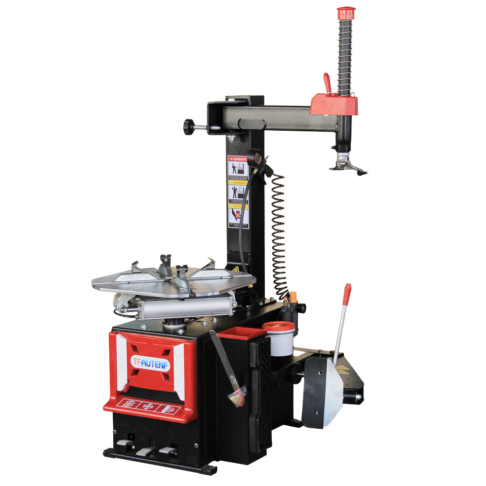 tire changer and wheel balancing machine combo