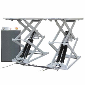 TFAUTENF CE certificate and competitive price car workshop scissor car lift/portable 3.5 tons car scissor lift