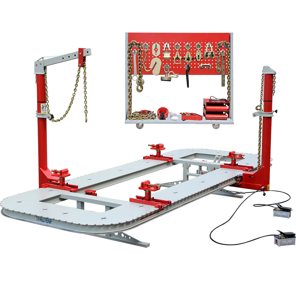 TFAUTENF auto body puller rack/car chassis pulling machine/ pickup truck auto frame machine