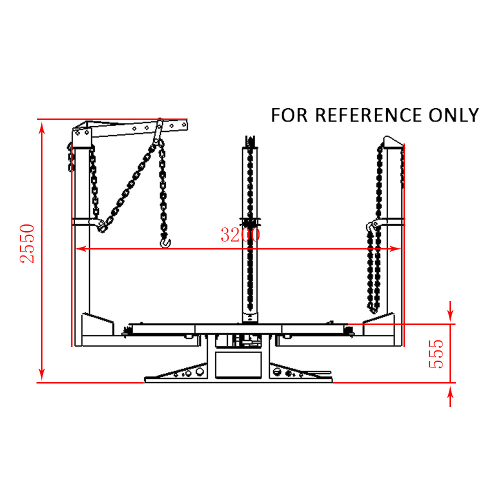 TFAUTENF TF-503CB car body repair machine car frame repair bench auto frame machine