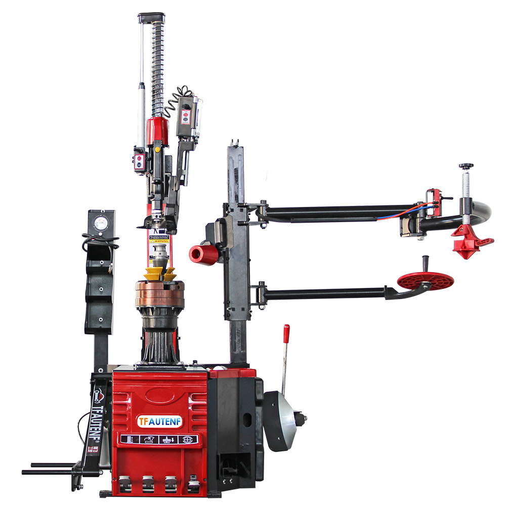 12''-26'' touchless leverless fully automatic tyre changer machine / tyre remover with swing arm