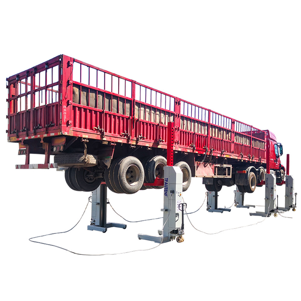 Heavy Duty Lift/Mobile Columns Tire-lifting Truck Lift/Single Post Hydraulic Cylinder Tire Lifting