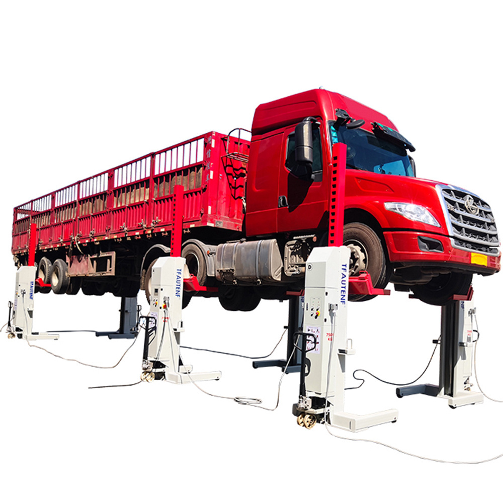 Heavy Duty Lift/Mobile Columns Tire-lifting Truck Lift/Single Post Hydraulic Cylinder Tire Lifting