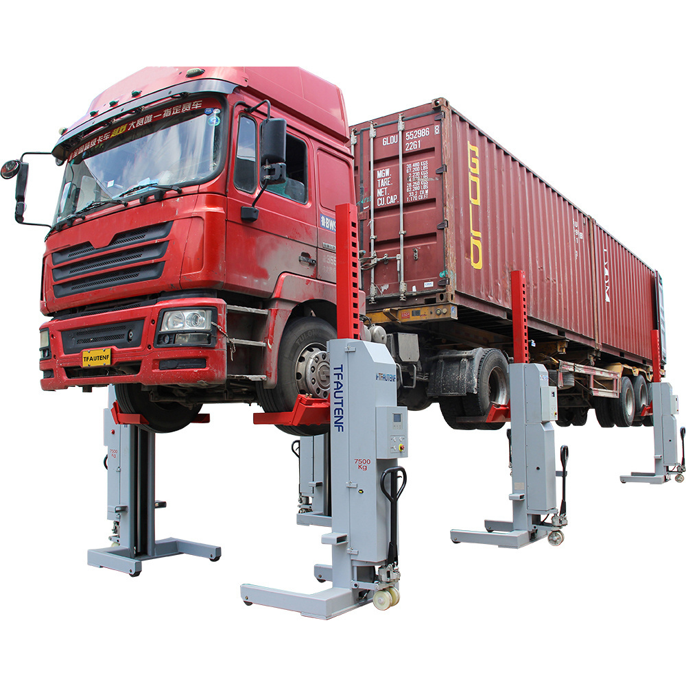 Mobile Column Lift/ Heavy Duty Truck Lift/Wireless Equipment Lift Bus