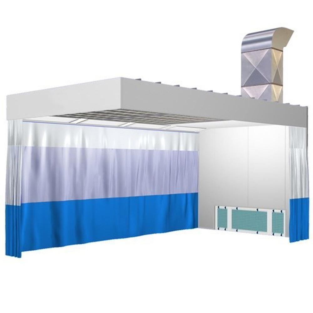 TFAUTENF prepare station spray booth for polishing cabina de pintura auto paint booth