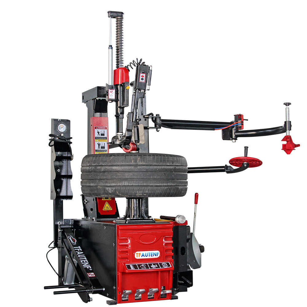 12''-26'' touchless leverless fully automatic tyre changer machine / tyre remover with swing arm