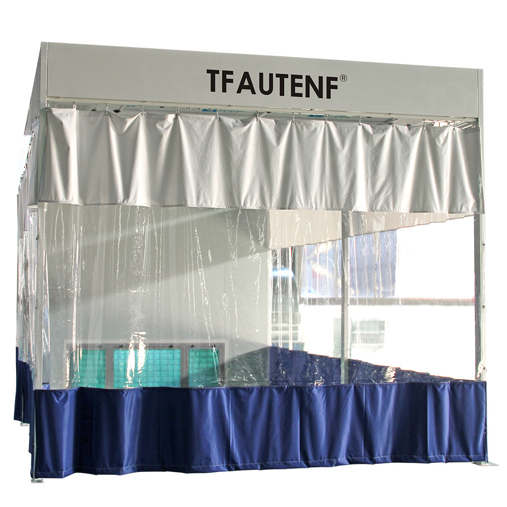 TFAUTENF prepare station spray booth for polishing cabina de pintura auto paint booth