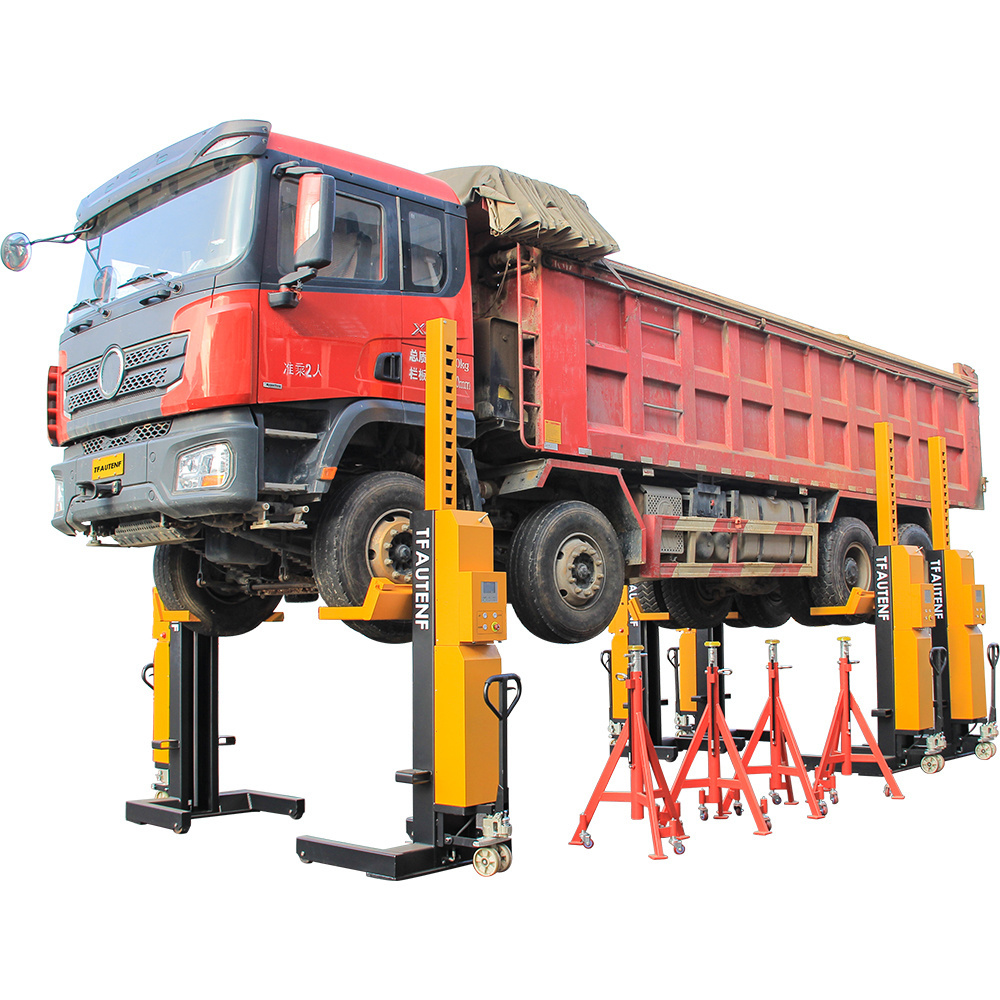 Mobile Column Lift/ Heavy Duty Truck Lift/Wireless Equipment Lift Bus