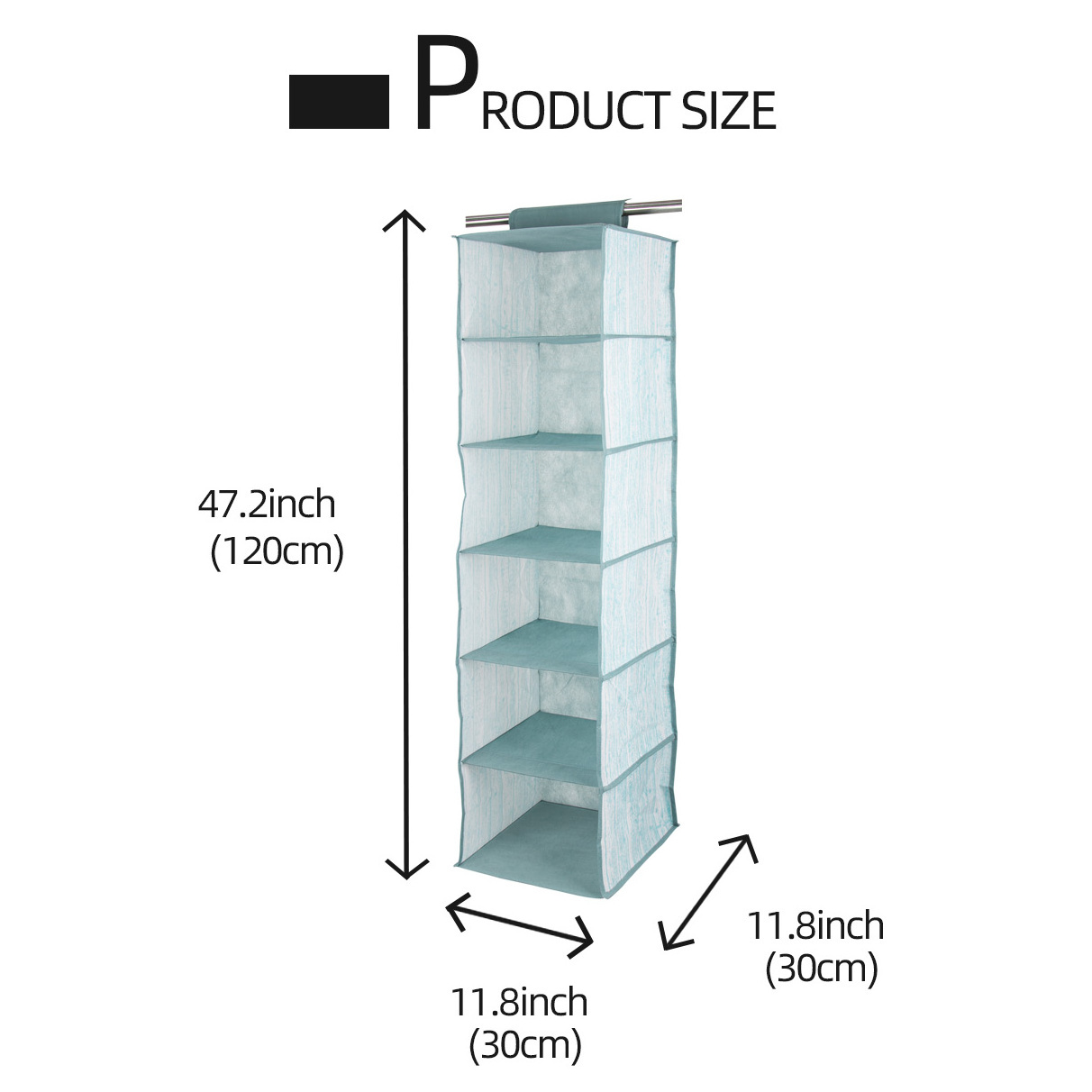 Foldable Hanging Organizer Storage for Wardrobe High Quality10 Shelves Compartments Fabric Hanging Closet Shoe Storage Organizer