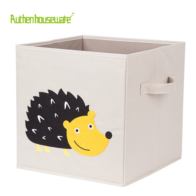 Animal Toy Chest and Storage Large Cute and Foldable Functional Toy Box Storage Cube with Handles