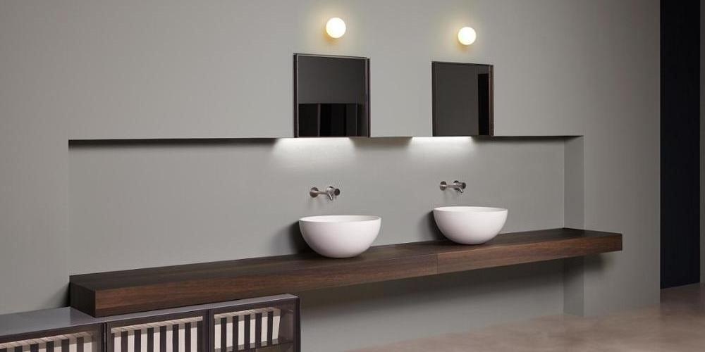 Globe glass IP44 LED bathroom mirror light make-up mirror light 2335