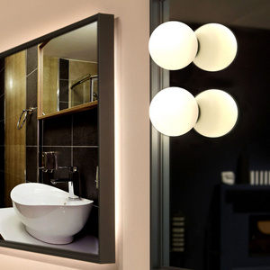 Globe glass IP44 LED bathroom mirror light make-up mirror light 2335