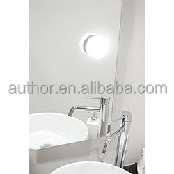 Round shape high quality  IP44 waterproof acrylic LED bathroom  clip on mirror light 2558