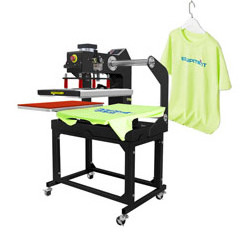 40*60cm Double Sides Heat Press Pneumatic Heat Transfer Sublimation Heat Press Machine T Shirt Printing Machine