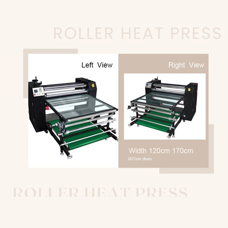 Hot Selling Automatic Roller Sublimation Heat Transfer Fabric Roller Heat Press Machine