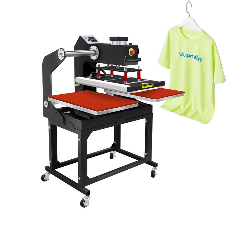 40*60cm Double Sides Heat Press Pneumatic Heat Transfer Sublimation Heat Press Machine T Shirt Printing Machine